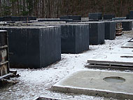 Plac produkacja szamb betonowych Bartoszyce